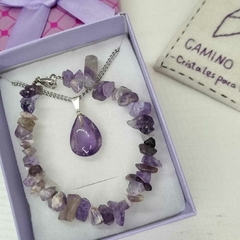 CONJUNTO GOTA CHICA AMATISTA