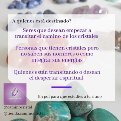 MANUAL PARA INCORPORAR LOS CRISTALES A TU VIDA - comprar online