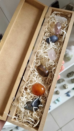 BOX KIT DE CRISTALES ROLADOS PARA LOS CHAKRAS - tienda online