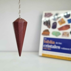 PÉNDULO DE JASPE ROJO