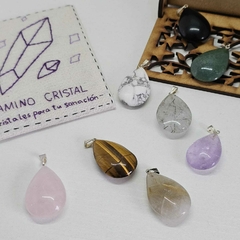DIJE GOTA DE AMATISTA - comprar online