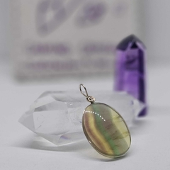 DIJE DE FLUORITA ARCOÍRIS - comprar online
