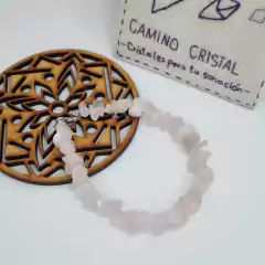 Pulsera de cuarzo rosa en internet