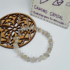 PULSERA DE CUARZO RUTILADO - comprar online