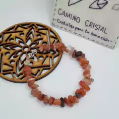Pulsera de Ágata cornalina - comprar online