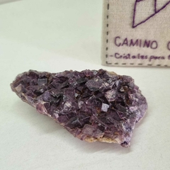 FLUORITA EN CRISTALES CÚBICOS