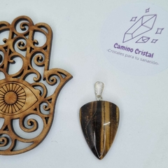 DIJE GARRITA DE OJO DE TIGRE