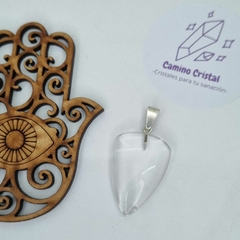 DIJE GARRITA DE CUARZO CRISTAL