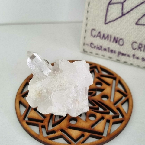 DRUSA DE CUARZO CRISTAL - Tienda.CaminoCristal