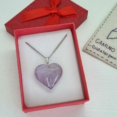 BOX CORAZÓN AMATISTA