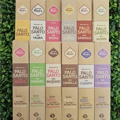 COMBO 13 CAJAS DE SAHUMERIOS LÍNEA PALO SANTO