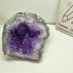 GEODA DE AMATISTA TAMAÑO GRANDE