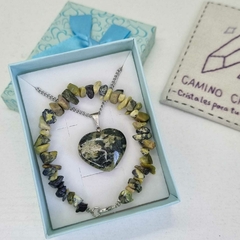 CONJUNTO CORAZÓN SERPENTINA