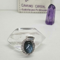 DIJE DE LABRADORITA OVAL