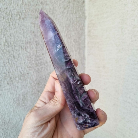 OBELISCO FLUORITA VIOLETA XL