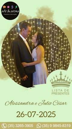 Banner da categoria Alessandra & Julio César