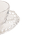 CONJUNTO 4 XICARAS CHÁ CRISTAL DE CHUMBO COM PIRES CORAÇÃO PEARL WOLFF. - Arte e Aroma - Presentes e Decorações
