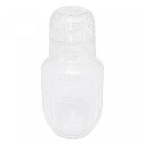 MORINGA DE VIDRO COM COPO CHESS 500ML/145ML