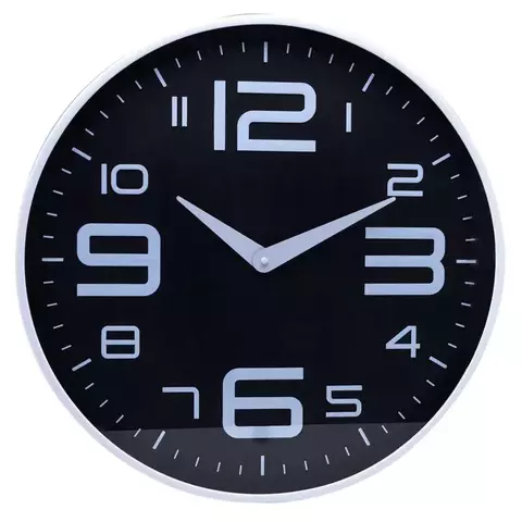 Relógio de Parede Decorativo 30cm em Plástico Lyor