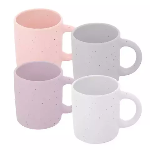 Conjunto de Canecas em Cerâmica 4 Peças 90ML