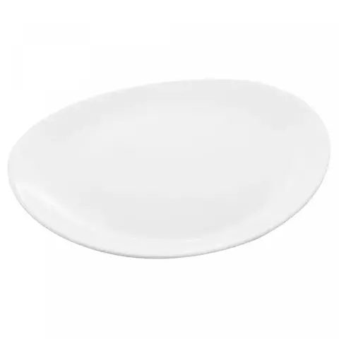 Prato de Vidro Opalino Steak Friends Time Branco UNIDADE - Lyor - Woly