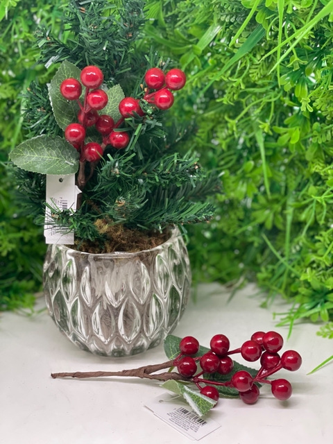 PICK AZEVINHO C/FOLHAS 21cm