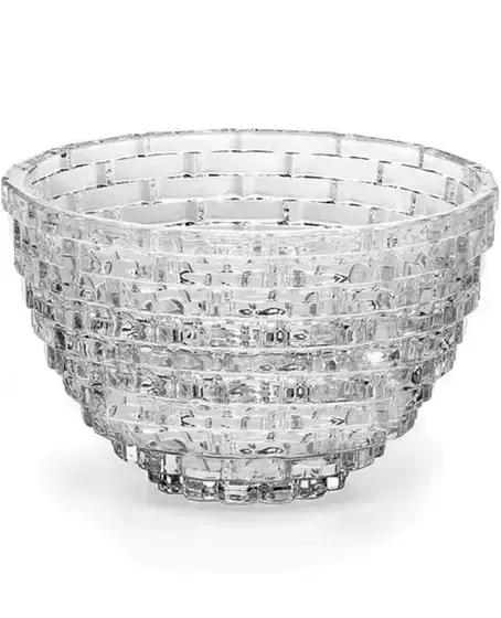 Tigela de Cristal Centro de mesa Fruteira- Rufinos