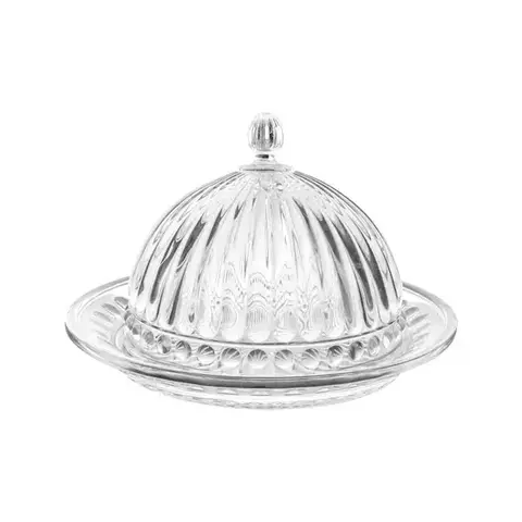 Queijeira De Vidro Julieta 20cm Com Tampa Hauskraft.