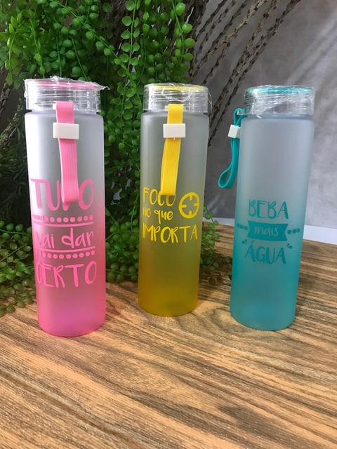 GARRAFA 500ml FOSCA PLÁSTICO