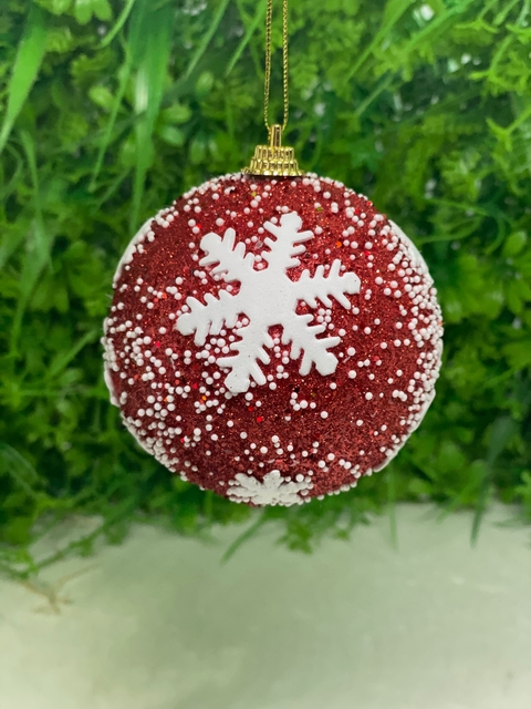 Caixa Bola Natal Decor 6pçs