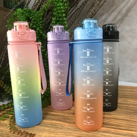 GARRAFA 1000ml TYE DYE PLÁSTICO