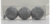 BOLA DECORADA CINZA 10CM C/3