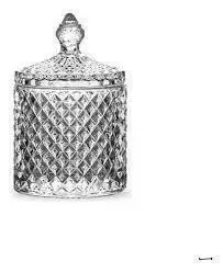 POTICHE DE VIDRO TRASPARENTE. - comprar online