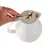 Garrafa Térmica Inox Passaro Dourado Creme 1 Litro - Arte e Aroma - Presentes e Decorações