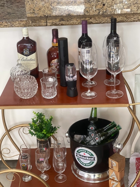 Carrinho Bar Elegance