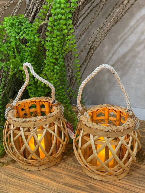 Luminária Lamparina C/ Alça Decorativo Fartex