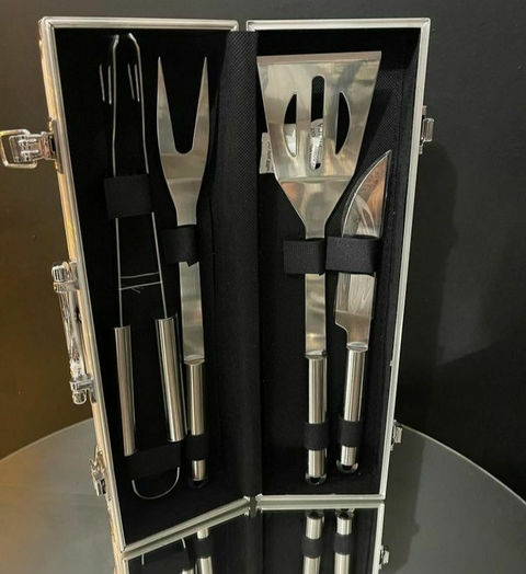 Kit Churrasco Maleta-4 Peças