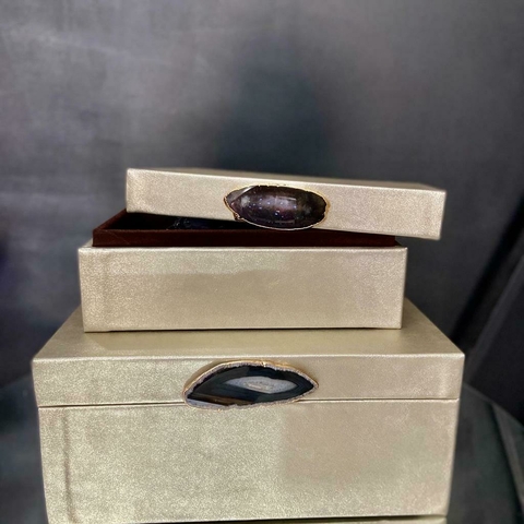 Caixa Decorativa Ágata