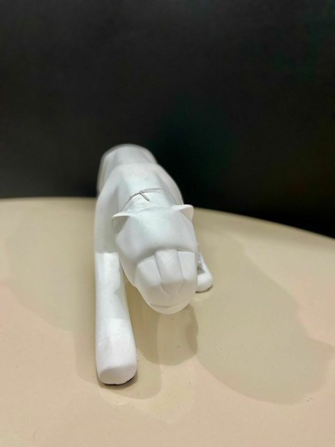 Escultura Onça Geométrica