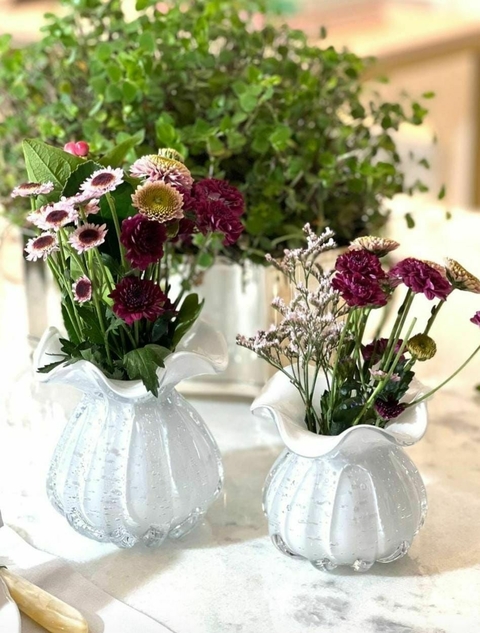 Murano Vidro Branco G