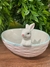 Bowl Decorativo C/Coelho BCO Ceram. na internet