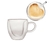 Xicara De Café Com Parede Dupla Lyor 80Ml - 2 Peças