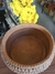 Vaso em cimento rustico terracota. - comprar online