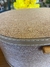 Caixa oval MDF detalhe lona P. - loja online
