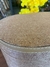 Caixa oval MDF detalhe lona M. na internet