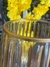 Vaso Decorativo Vidro ( Transparente Dourado) M. - Arte e Aroma - Presentes e Decorações