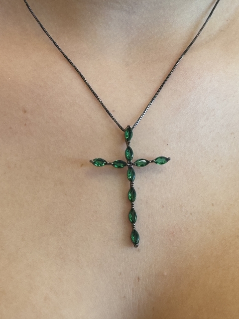 Colar Pingente Crucifixo