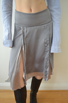 falda sandy gris - comprar online