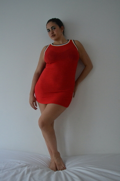 Vestido rojo Delucca