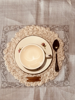 Platos de sitio dúos de té o café en internet